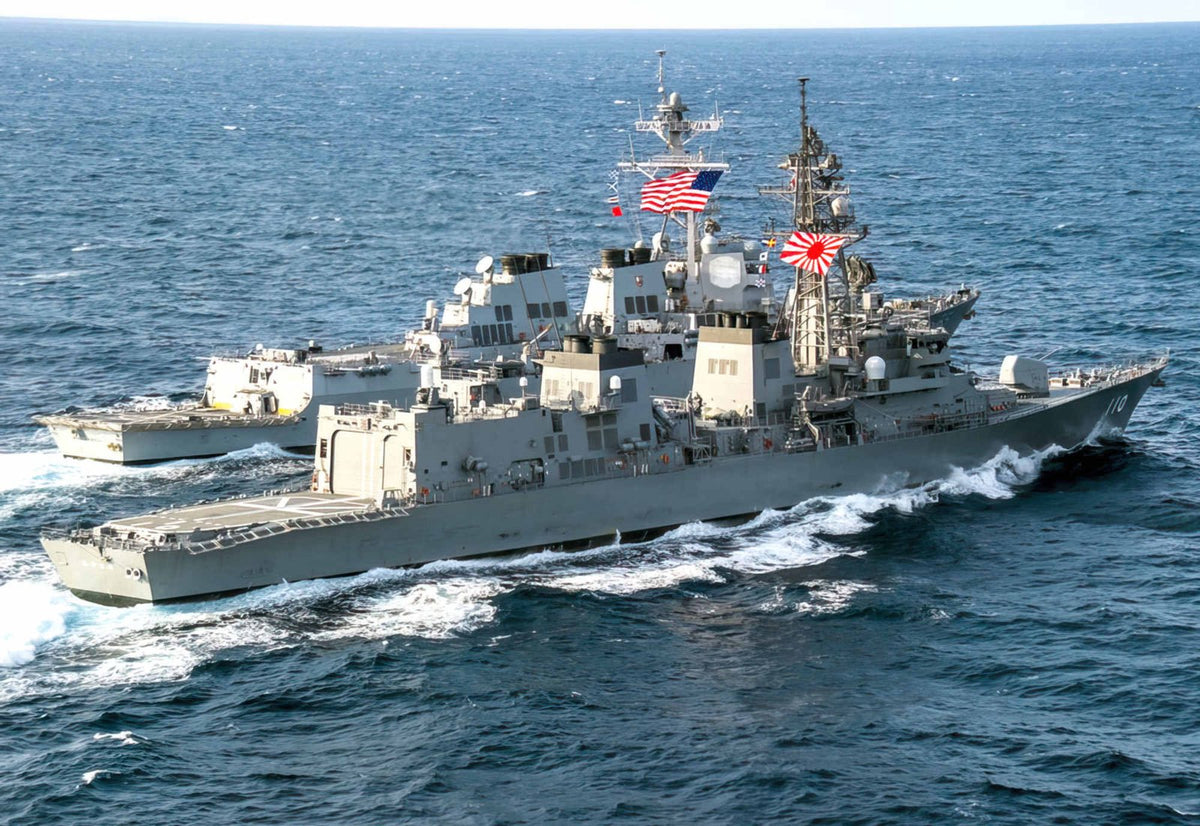 Js Takanami Dd110 Guided Missile Destroyer Japan A4 Photo Print