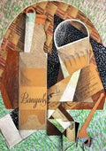 Juan Gris the bottle of banyuls 2 A4 Photo Print