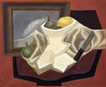 Juan Gris bottle and glass on a table 1914 Art A4 Photo Print