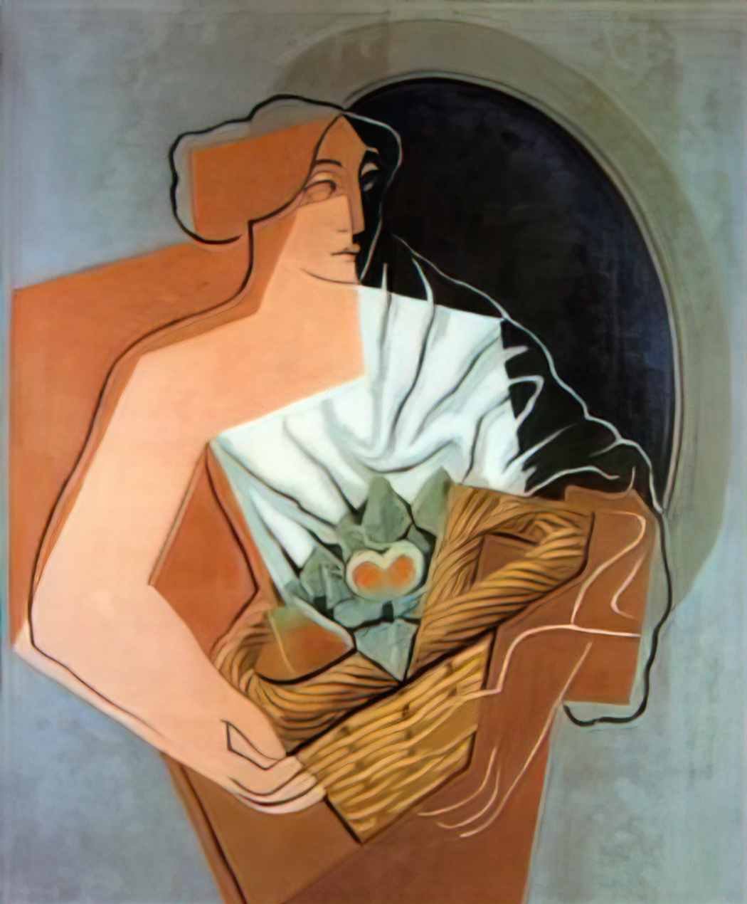 Juan Gris coffee grinder and glass 1915 Art A4 Photo Print