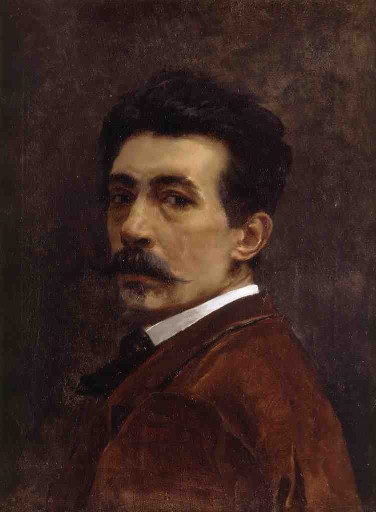 Juan Joaquin Agrasot Autorretrato Art A4 Photo Print
