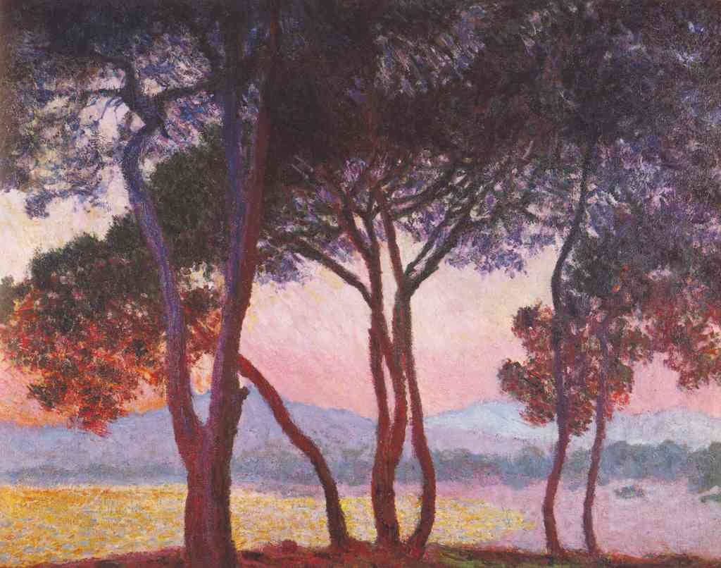 Juan Les Pins Monet A4 Photo Print