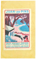 Juan Les Pins Vintage Retro Advert Poster A4 Photo Print
