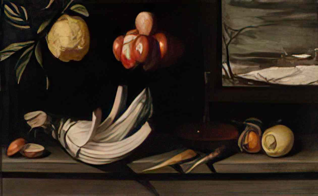 Juan Gris fruit bowl and fruit Art A4 Photo Print