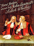 Judges Scotch Whisky Vintage Retro Advert Poster A4 Photo Print