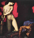 Judith And Holofernes Franz Von Stuck Symbolism A4 Photo Print