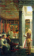 Juggler by Alma Tadema A4 Photo Print