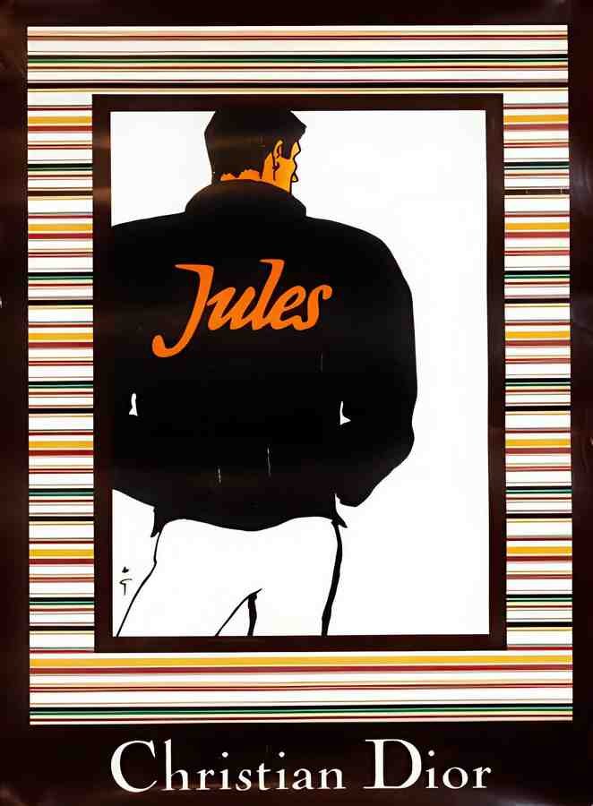 Jules Vintage Advert A4 Photo Print