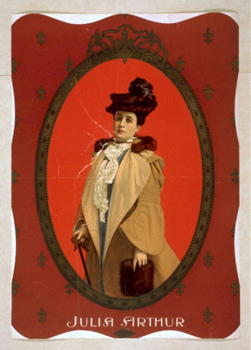 Julia Arthur Opera Vintage Retro Advert Poster A4 Photo Print