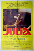Julia Red Dress Vintage Retro Advert Poster A4 Photo Print