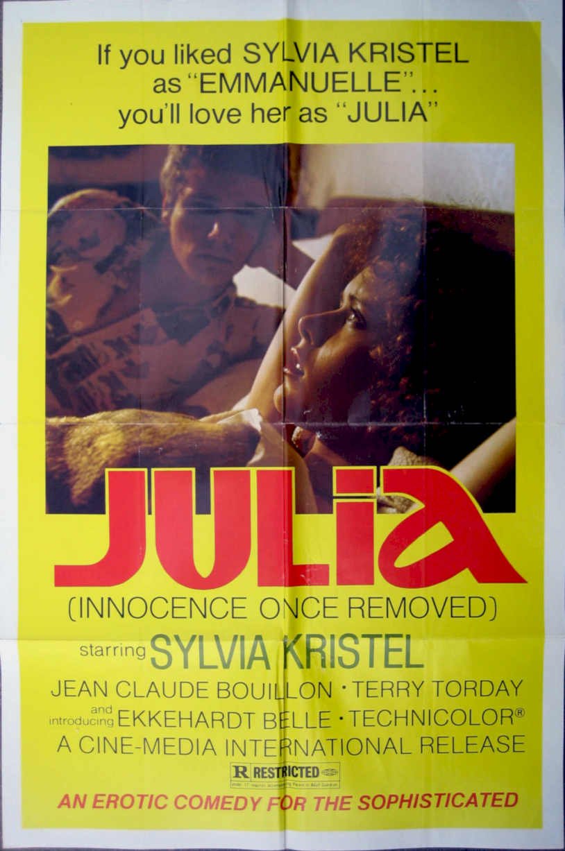 Julia Red Dress Vintage Retro Advert Poster A4 Photo Print