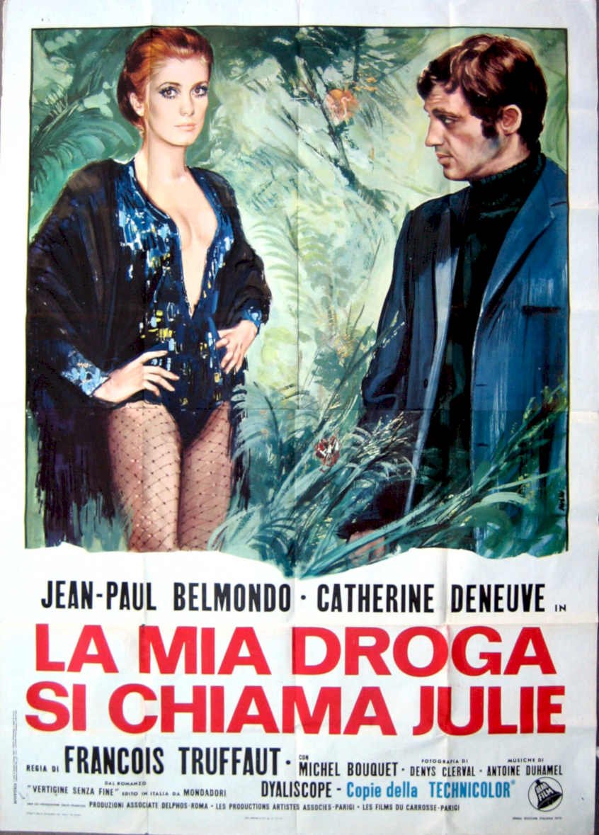 Julie Belmondo Jungle Vintage Retro Advert Poster A4 Photo Print