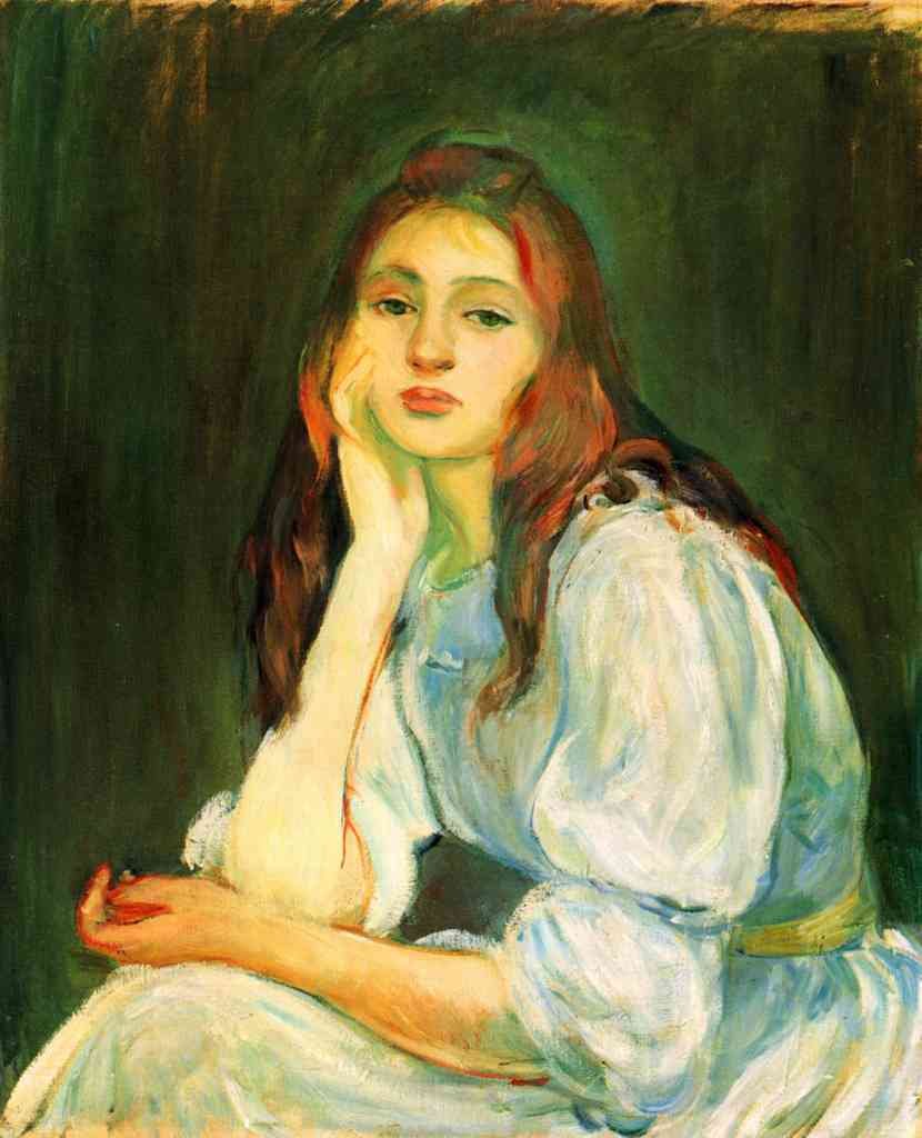 Julie Dreaming Morisot A4 Photo Print