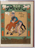 July the 4th 1902 PUCK A4 Photo Print
