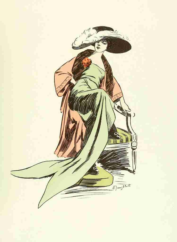 Jungbluth Alfred L Les Createurs de la Mode 1910 1 A4 Photo Print