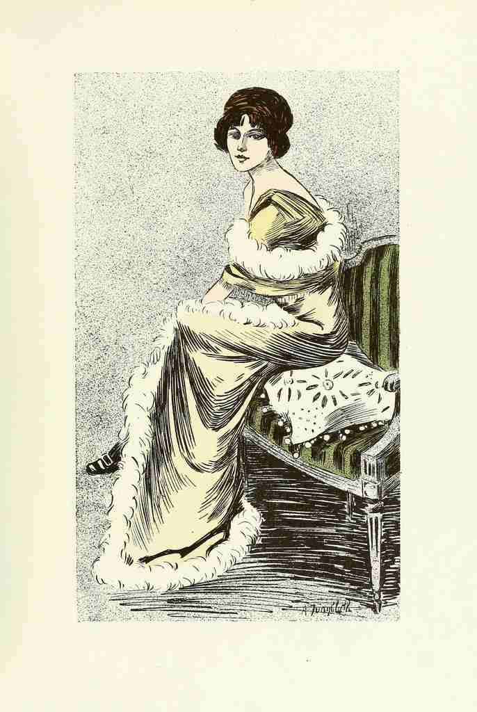 Jungbluth Alfred L Les Createurs de la Mode 1910 5 A4 Photo Print