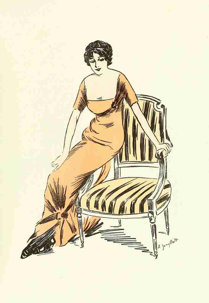 Jungbluth Alfred L Les Createurs de la Mode 1910 6 A4 Photo Print