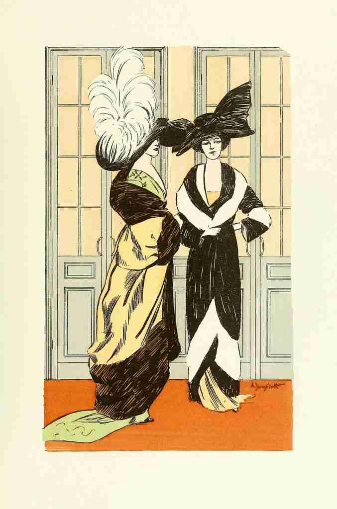 Jungbluth Alfred L Les Createurs de la Mode 1910 8 A4 Photo Print