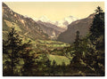 Jungfrau Bernese Oberland Vintage A4 Photo Print