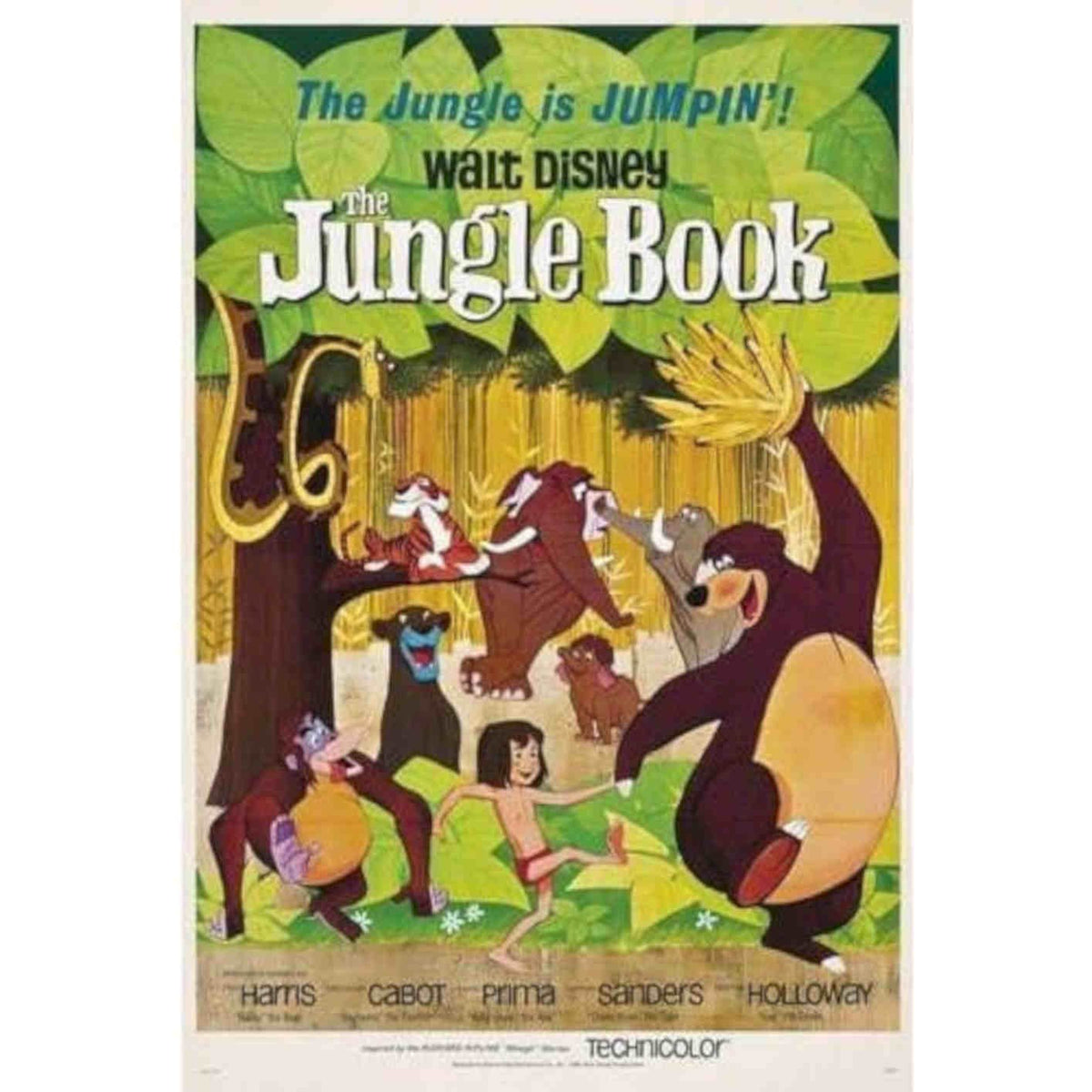 Jungle Book Movie Rk 28 Vintage Retro Advert Poster A4 Photo Print