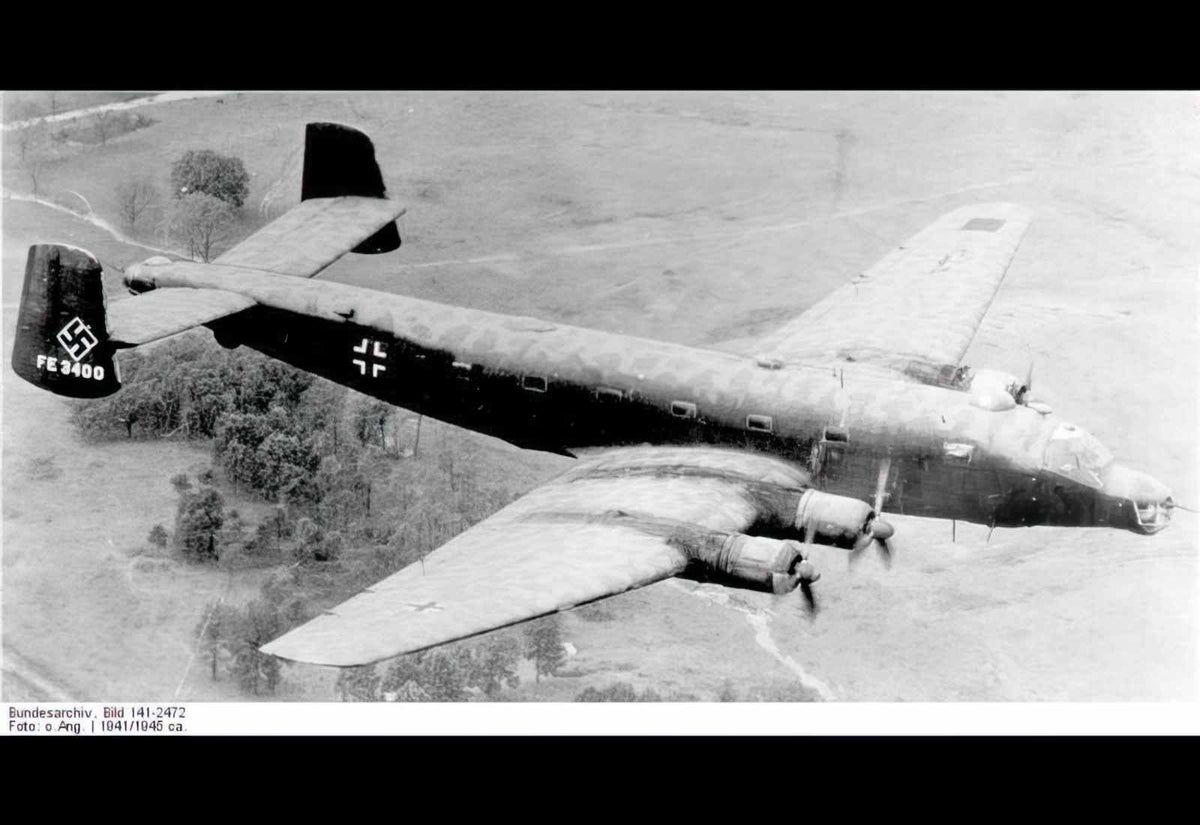 Junkers Ju290 Transport Germany A4 Photo Print