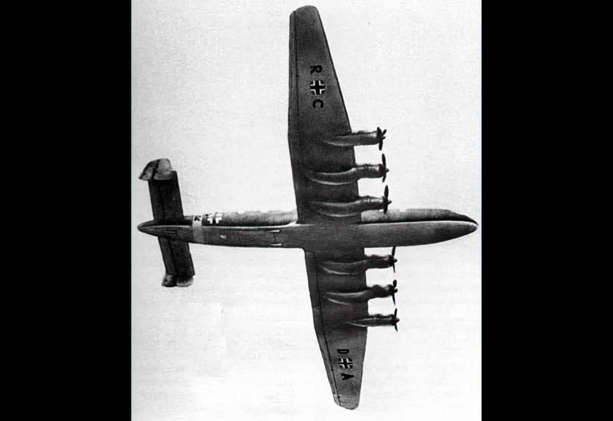 Junkers Ju390 New York Bomber A4 Photo Print