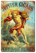 Jupiter Cigars Sign Vintage Retro Advert Ads A4 Photo Print
