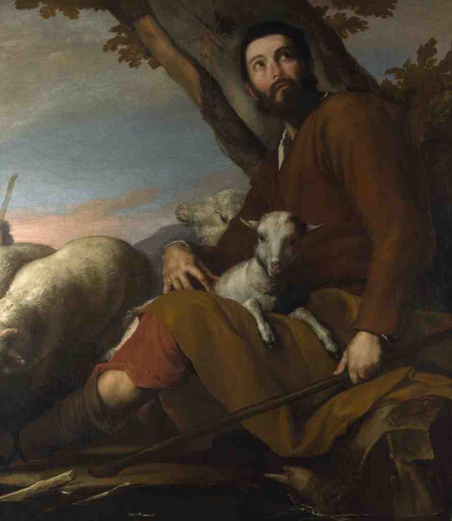 Jusepe de Ribera Jacob with the Flock of Laban A4 Photo Print