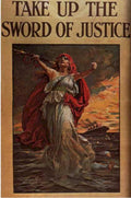 Justice Sword City Vintage Retro Advert Ads A4 Photo Print