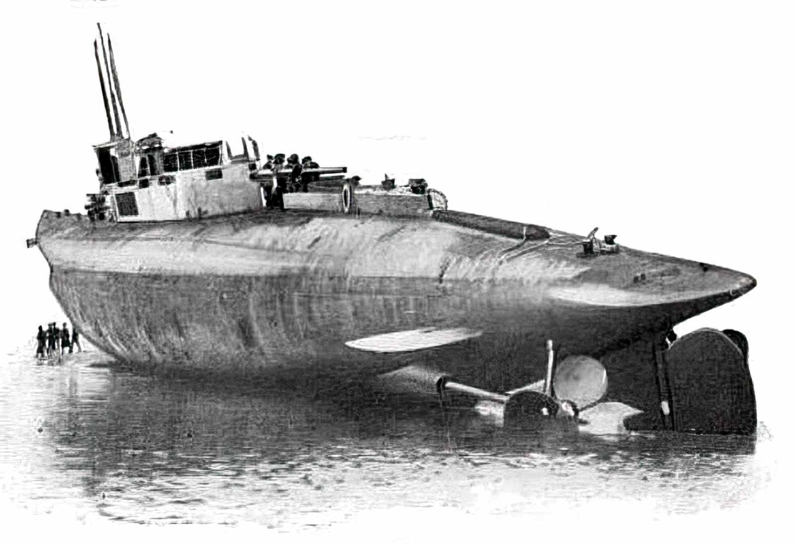 K Class Attack Submarine K4 A4 Photo Print