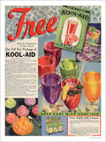 K Kool Aid Vintage Retro Advert Poster A4 Photo Print