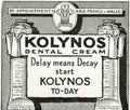 K Olynos Dental Vintage Retro Advert Poster A4 Photo Print