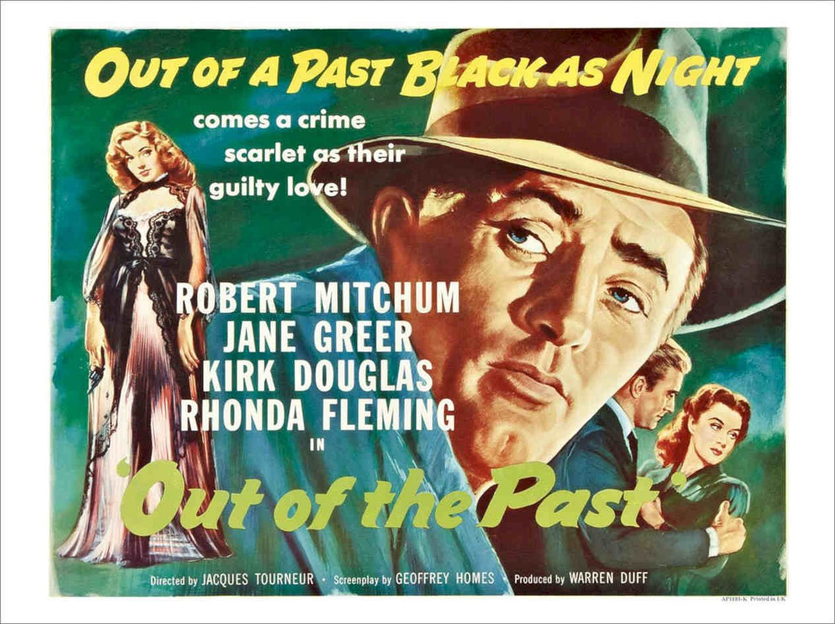 K Out Of The Past Vintage Retro Advert Poster A4 Photo Print