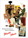 K Players Advert 1950s Vintage Retro Advert Poster A4 Photo Print