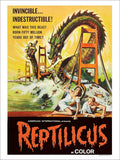 K Reptilicus Vintage Retro Advert Poster A4 Photo Print