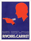 K Rivoire Carret Pasta Vintage Retro Advert Poster A4 Photo Print