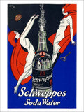 K Schweppes Soda Water 1920s Vintage Retro Advert Poster A4 Photo Print