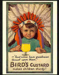 K birds custard makes children sturdy Advert A4 Photo Print