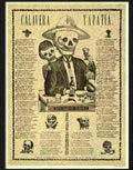 K calavera tapatia Advert A4 Photo Print