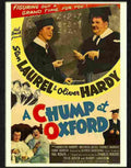 K chump at oxford laurel and hardy 2 Advert A4 Photo Print