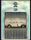 K delage french car advert 1930s Advert A4 Photo Print