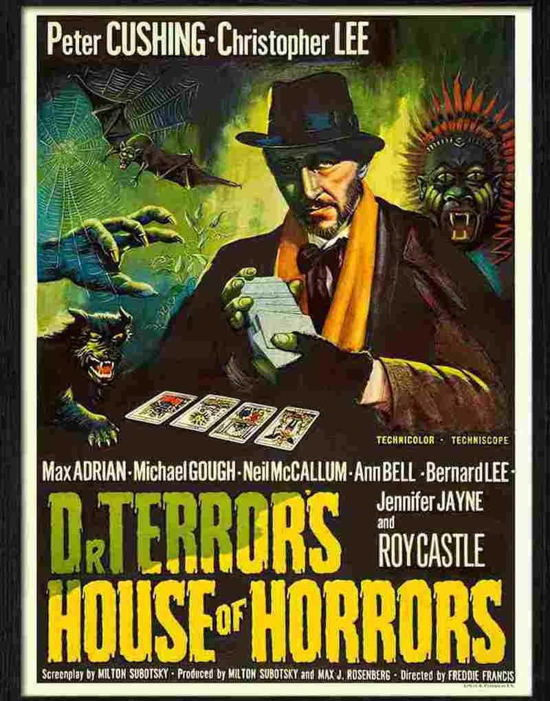 K dr terrors house of horrors peter cushing Advert A4 Photo Print