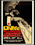 K duke ellington jazz poster Advert A4 Photo Print