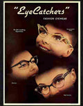 K eye catchers fshion glasses 1950s Advert A4 Photo Print