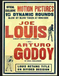 K joe louis boxing Advert A4 Photo Print