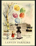 K lanvin balloon seller perfume advert Advert A4 Photo Print