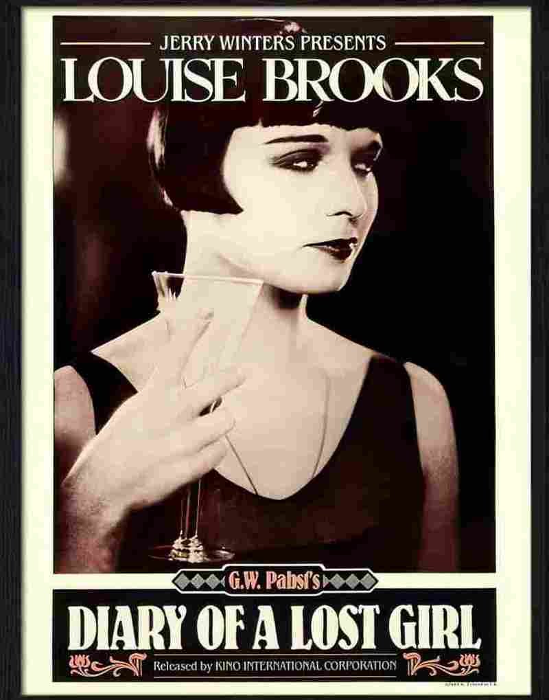 K louise brooks diary of a lost girl Advert A4 Photo Print