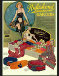 K nufashond garters 1920s Advert A4 Photo Print