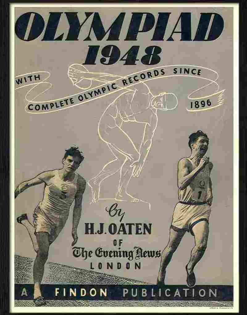 K olympiad 1948 london olympic games Advert A4 Photo Print
