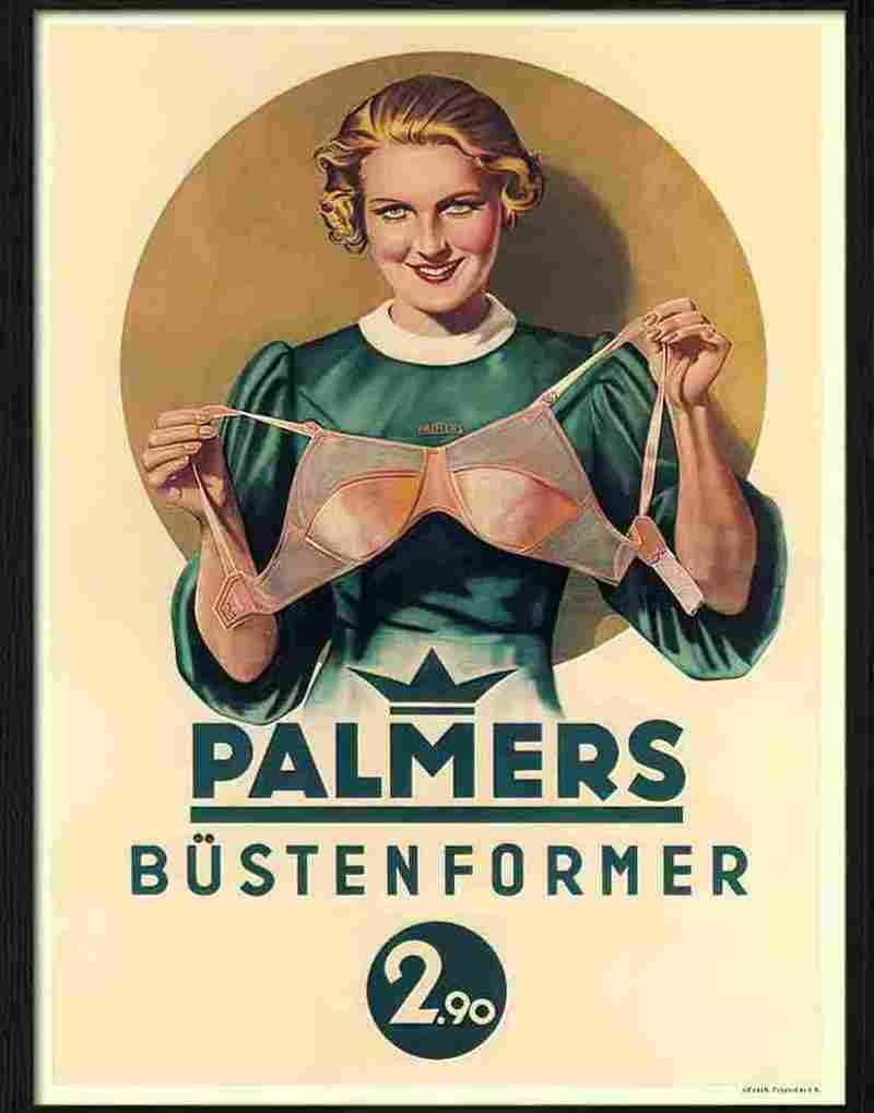 K palmers bra advert 1930s Advert A4 Photo Print